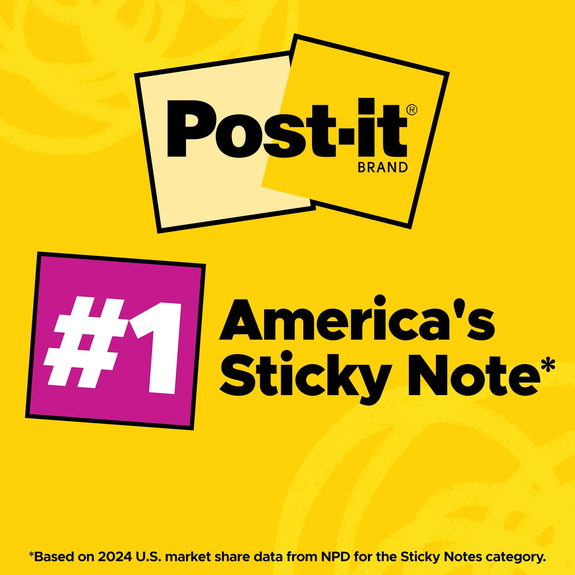 America's #1 sticky note.