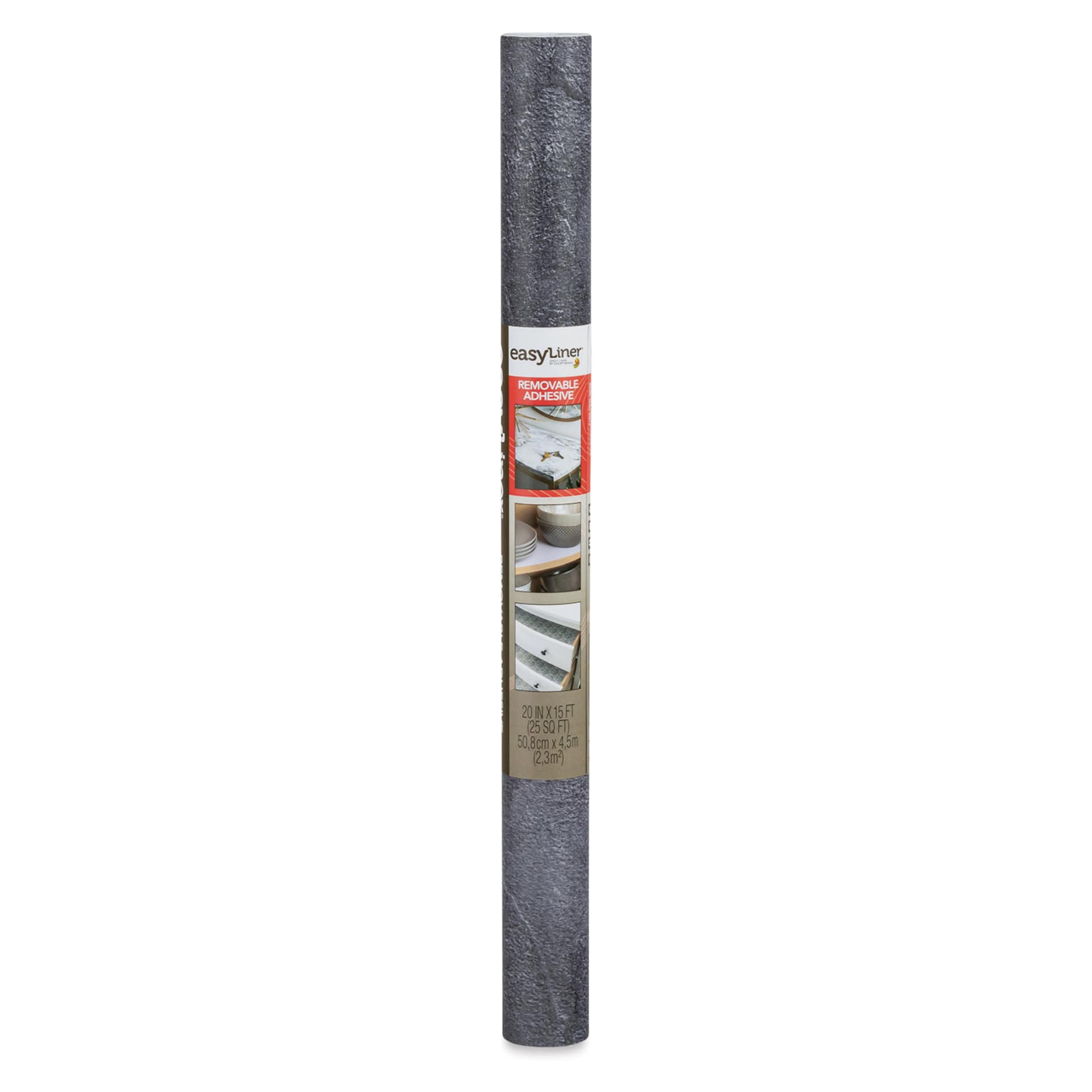 Duck EasyLiner Adhesive Laminate - Soapstone, 20" x 15 ft