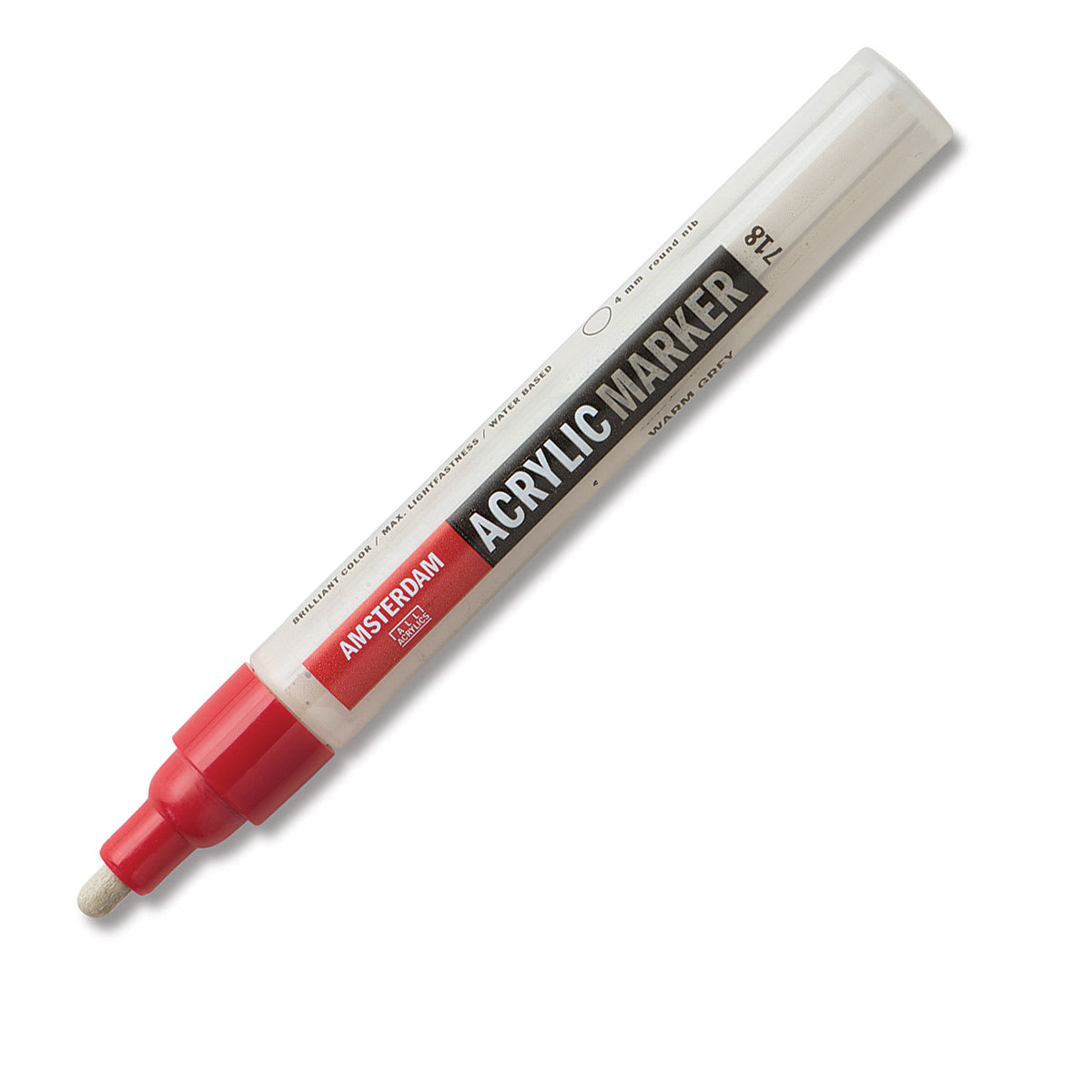 Amsterdam Acrylic Marker - Warm Grey, 4 mm
