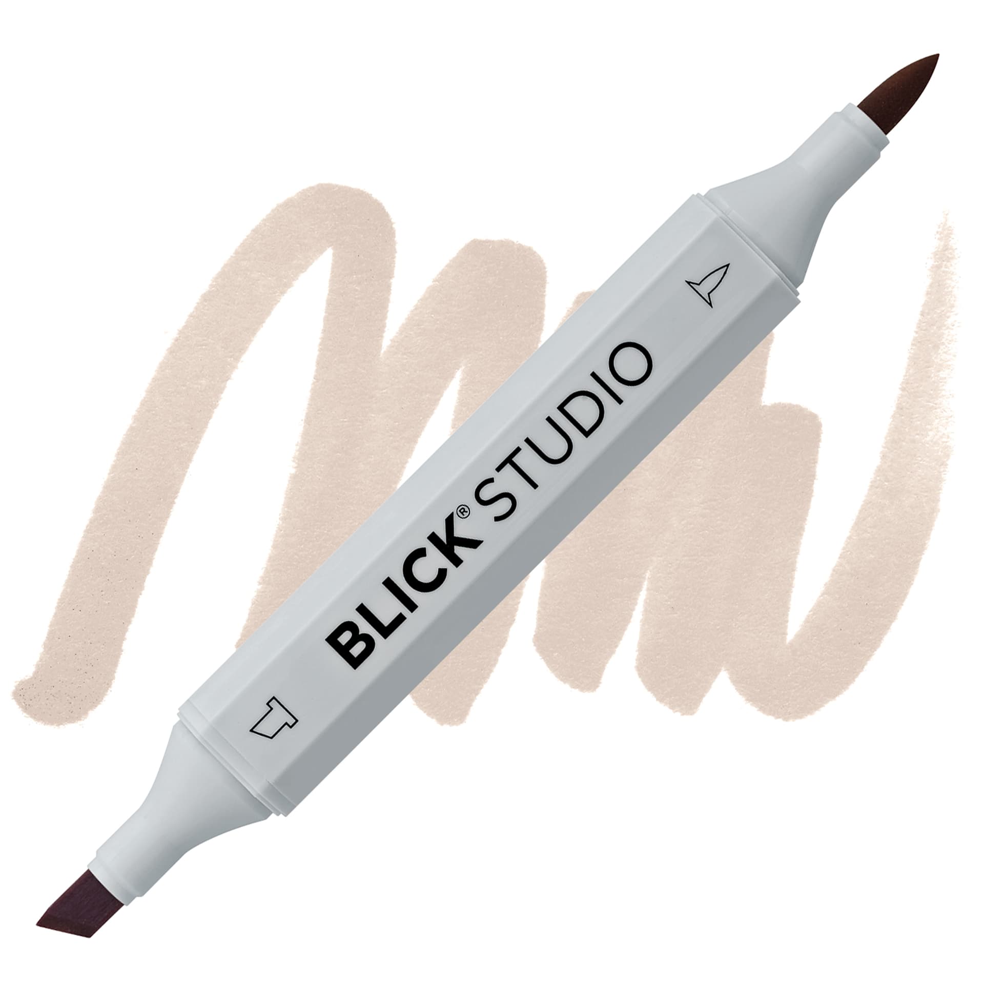 Blick Studio Brush Marker - Stone marker and swatch