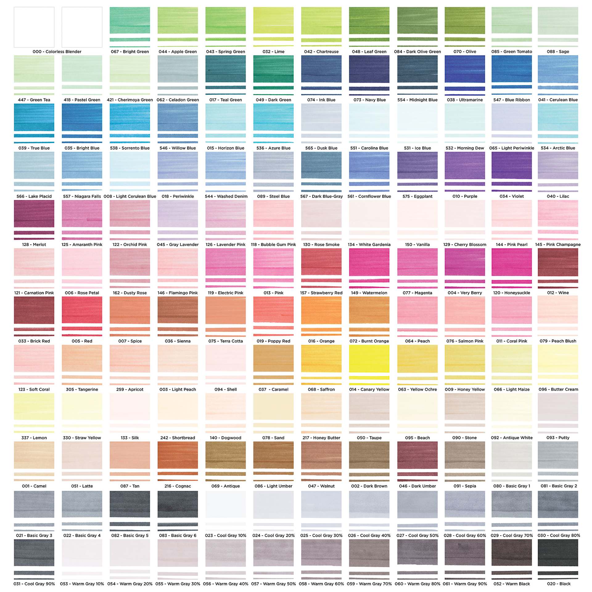 144 available colors in Blick Studio Brush Markers. 144 available colors in Blick Studio Brush Markers.