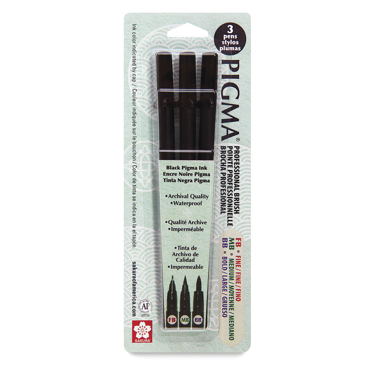 Sakura Pigma Professional Brush Pens and Sets Sakura Pigma Professional Brush Pens and Sets