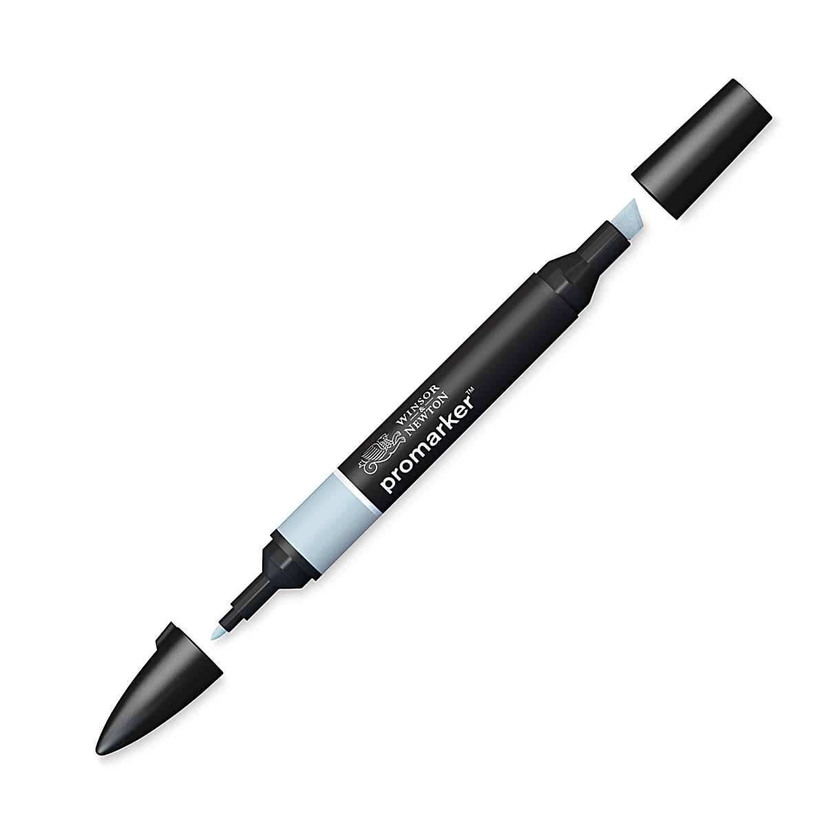 Winsor & Newton Promarker Brush Marker - Pebble Blue (marker)