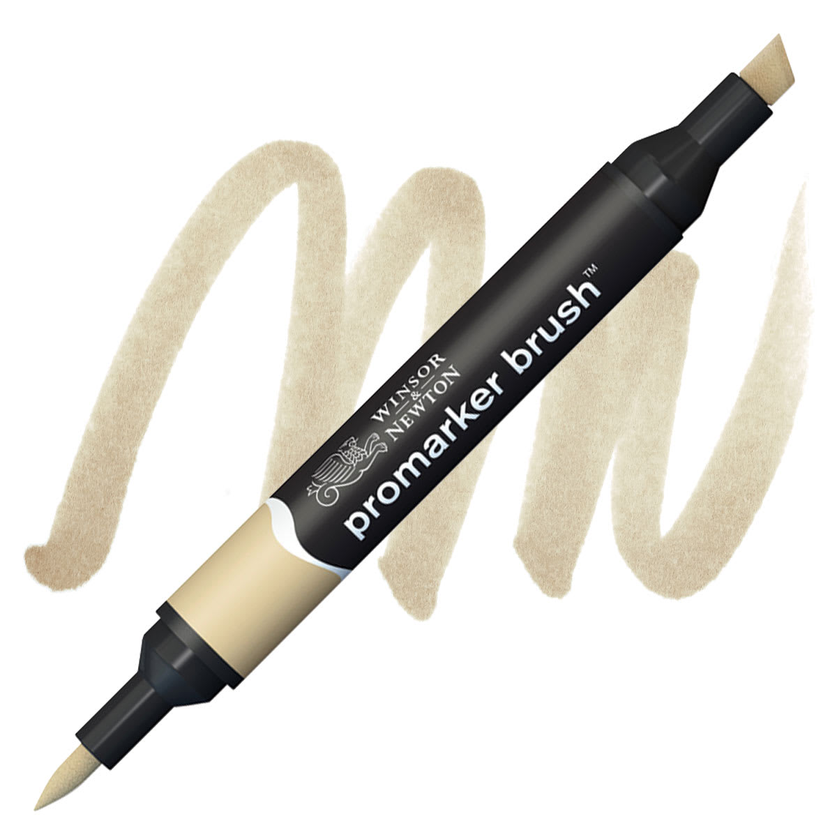 Winsor & Newton Promarker Brush Marker - Sandstone marker and swatch