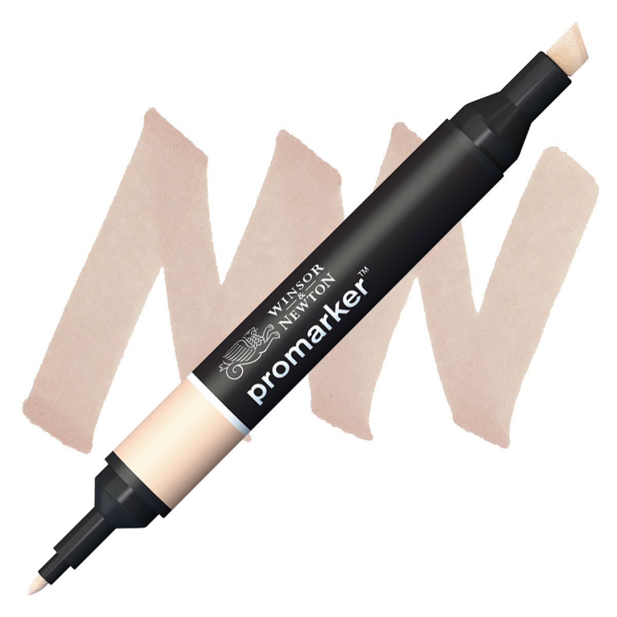 Winsor & Newton Promarker - Dusky Pink marker and swatch