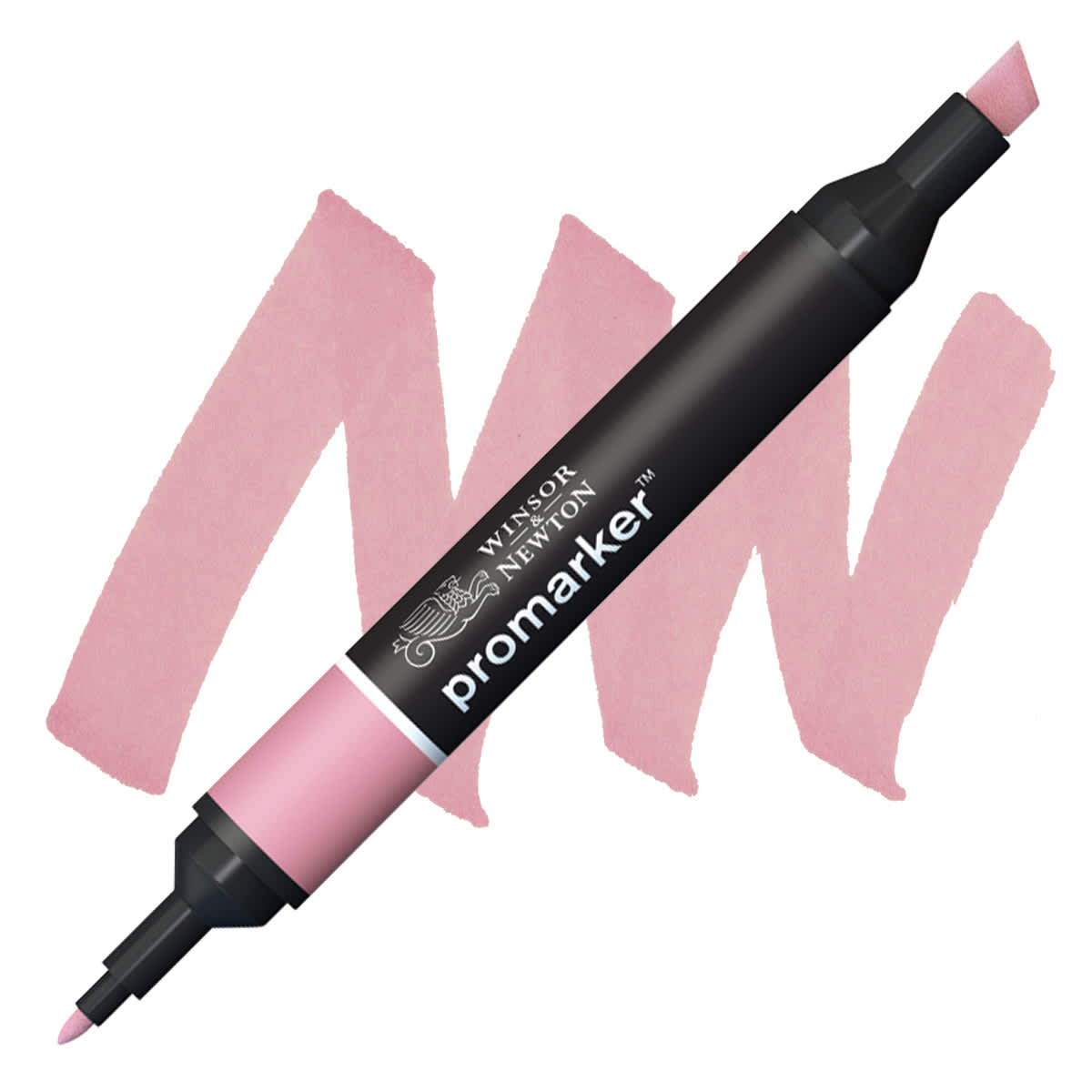 Winsor & Newton Promarker - Dusky Rose marker and swatch