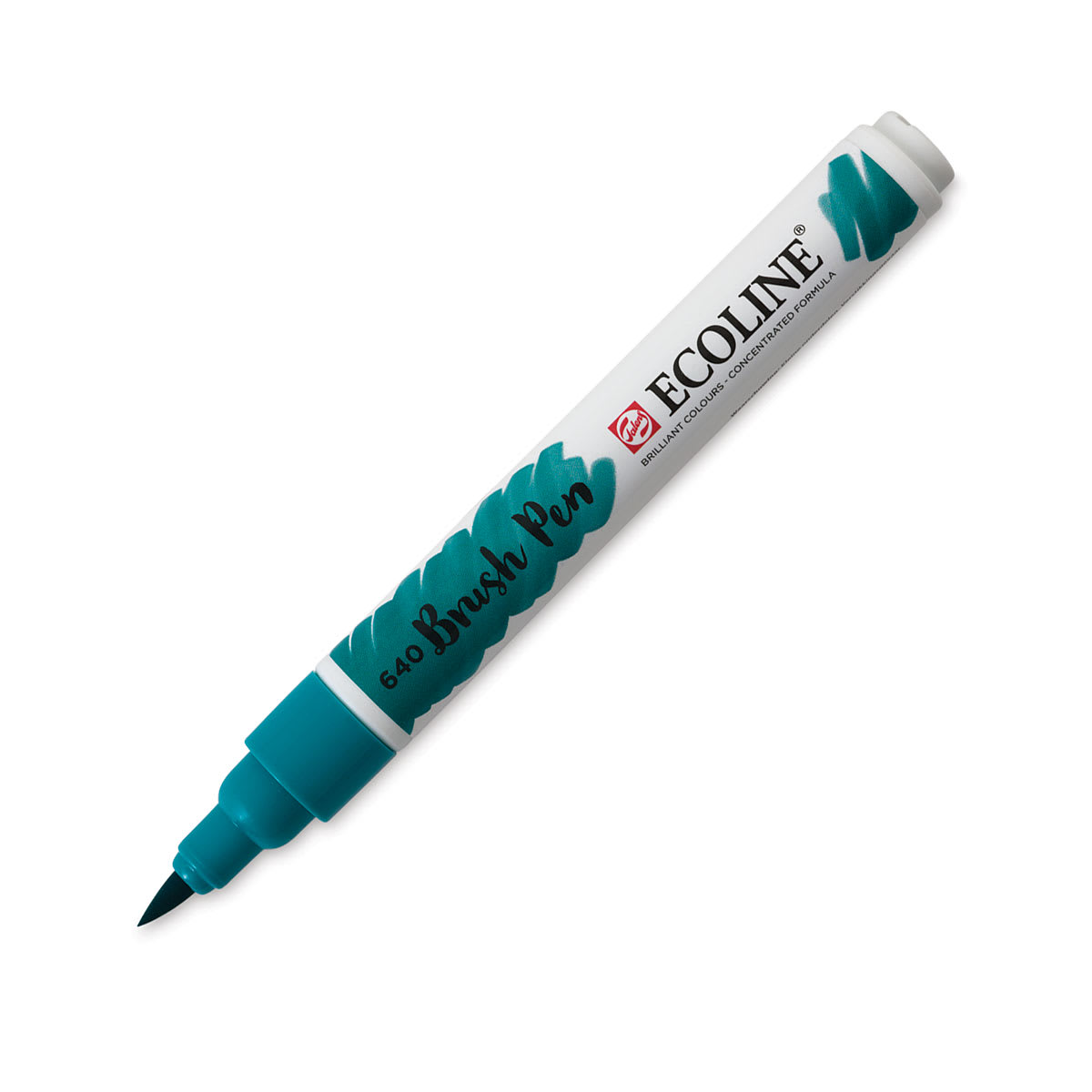 Royal Talens Ecoline Brush Marker - Bluish Green