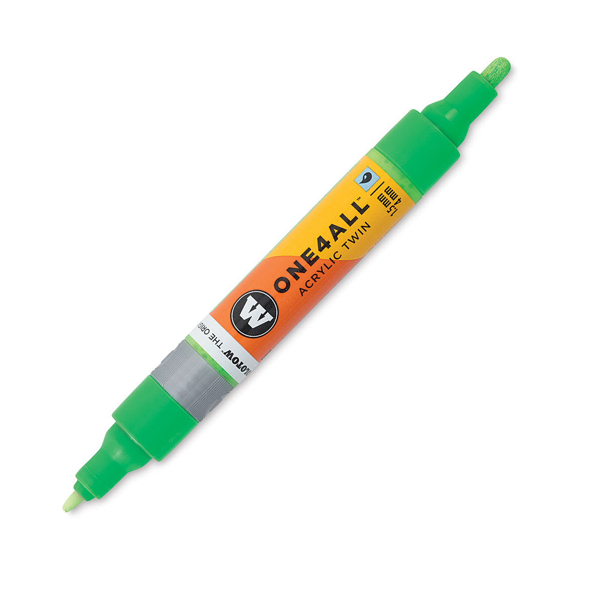 Molotow One4All Acrylic Twin Marker - Neon Green Fluorescent