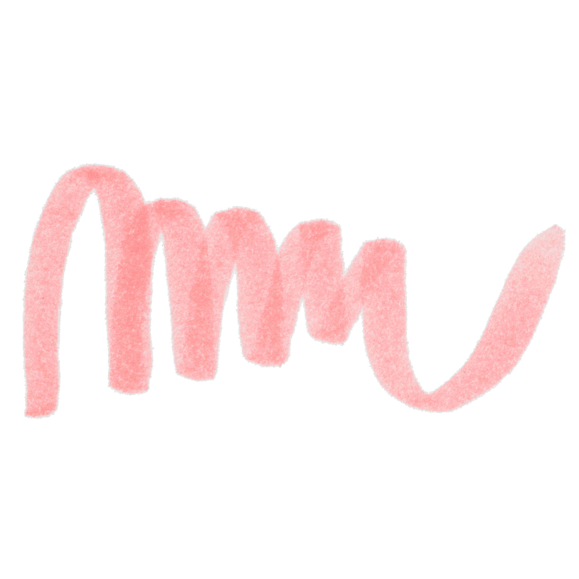 Caran d'Ache Fibralo Brush Marker - Salmon Pink swatch