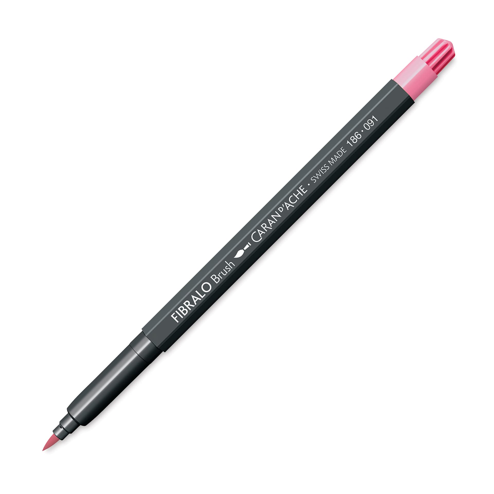 Caran d'Ache Fibralo Brush Marker - Light Purple