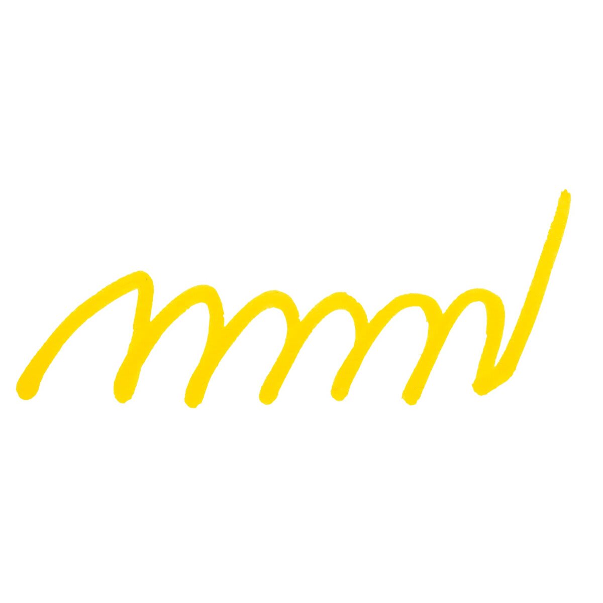 Pebeo Acrylic Marker - Dark Yellow, 1.2 mm, Bullet Nib swatch