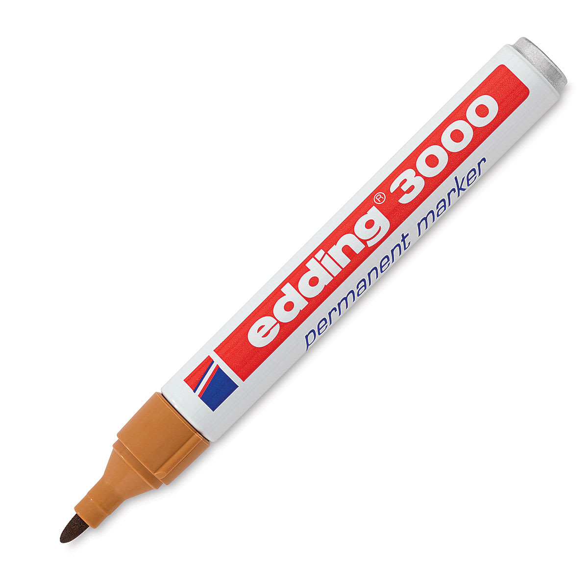 Edding Permanent Marker - Ochre, 3000, Bullet Nib