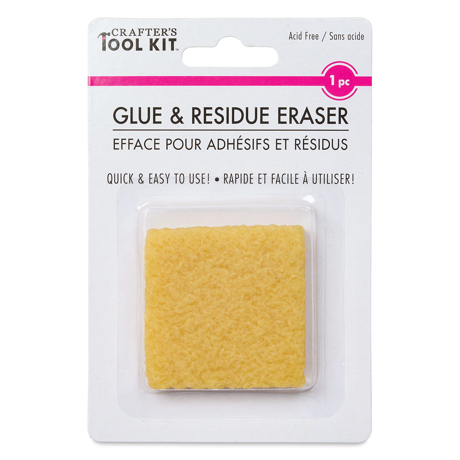 Crafter's Tool Kit Glue and Residue Eraser front of packaging