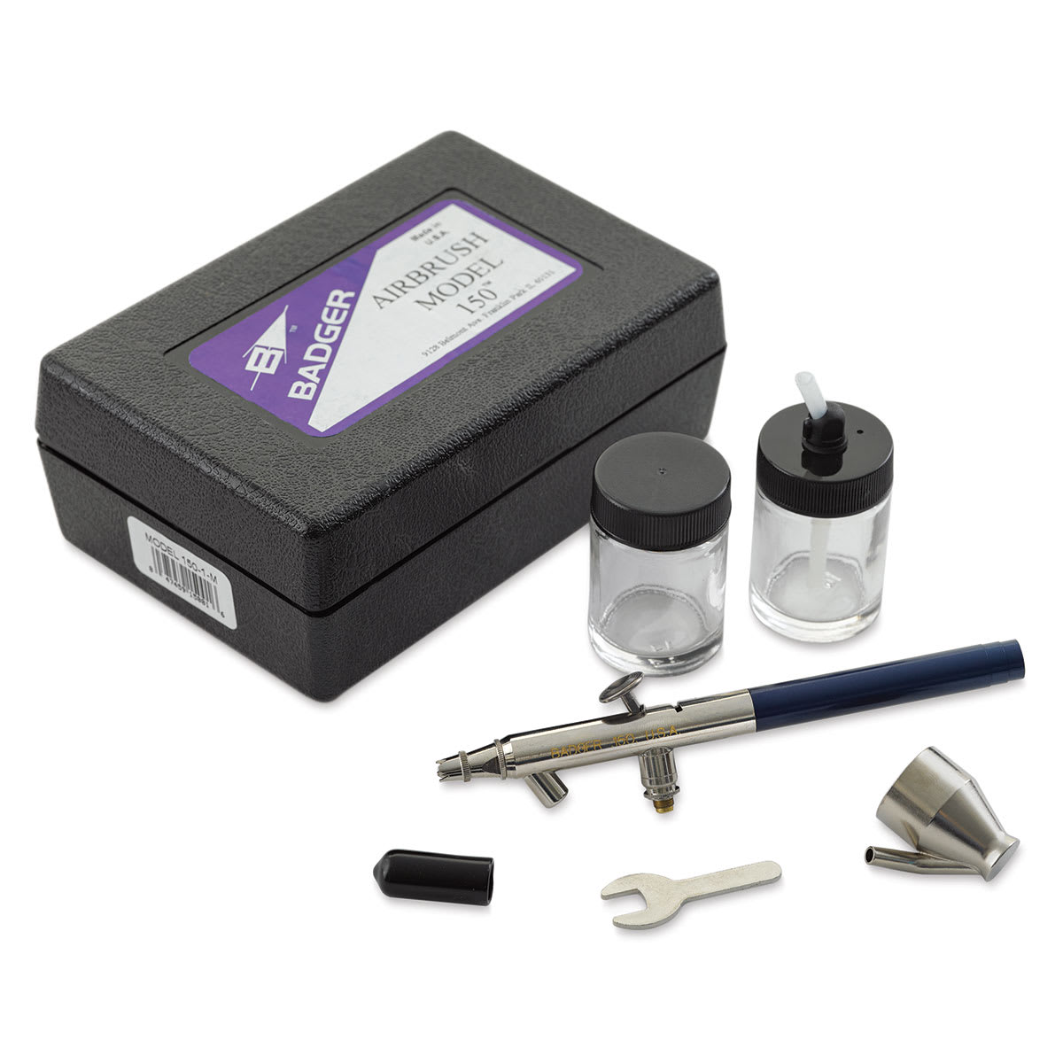 Badger Model 150 Double Action Airbrush - Medium - contents