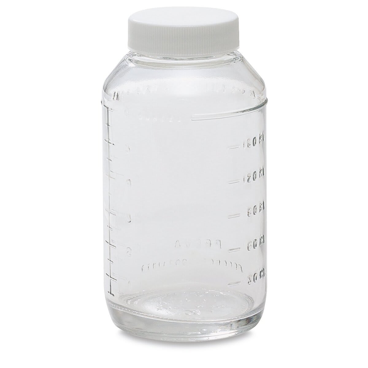 Preval Spray Gun - Replacement Glass Container shown upright 