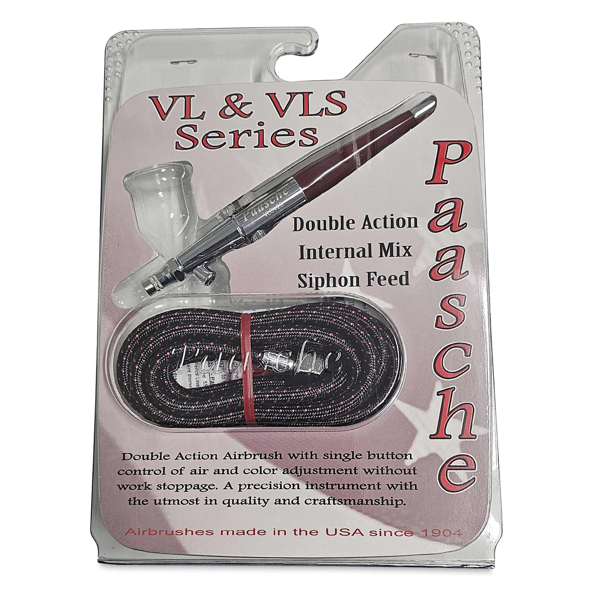 Paasche Model VL Double Action Airbrush - Complete Set, front of packaging