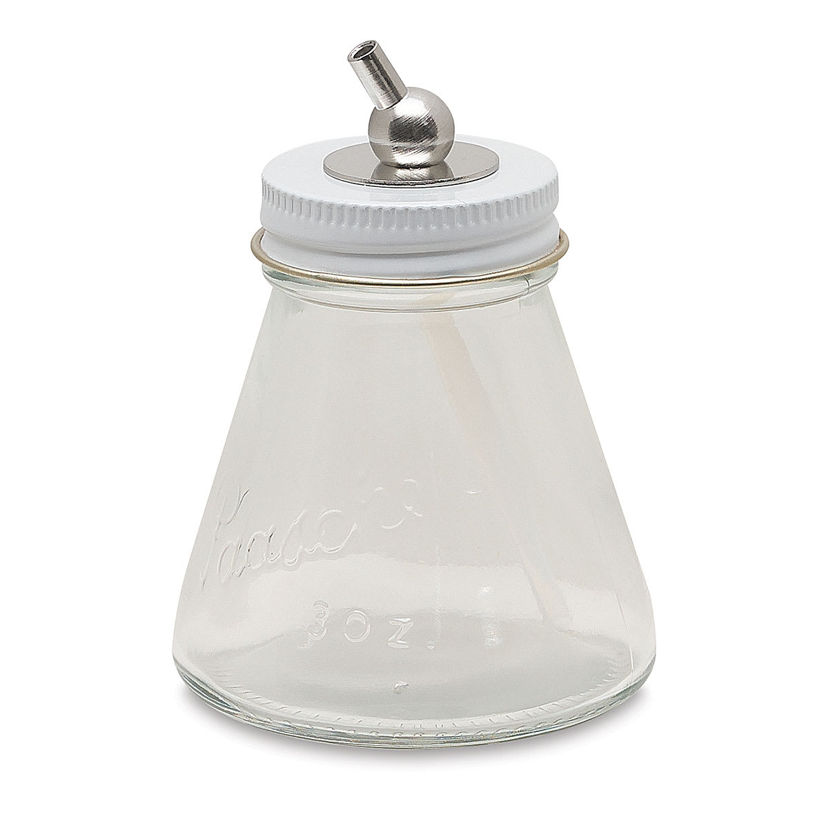 Paasche Airbrush Bottle - Glass, complete assembly, 3 oz