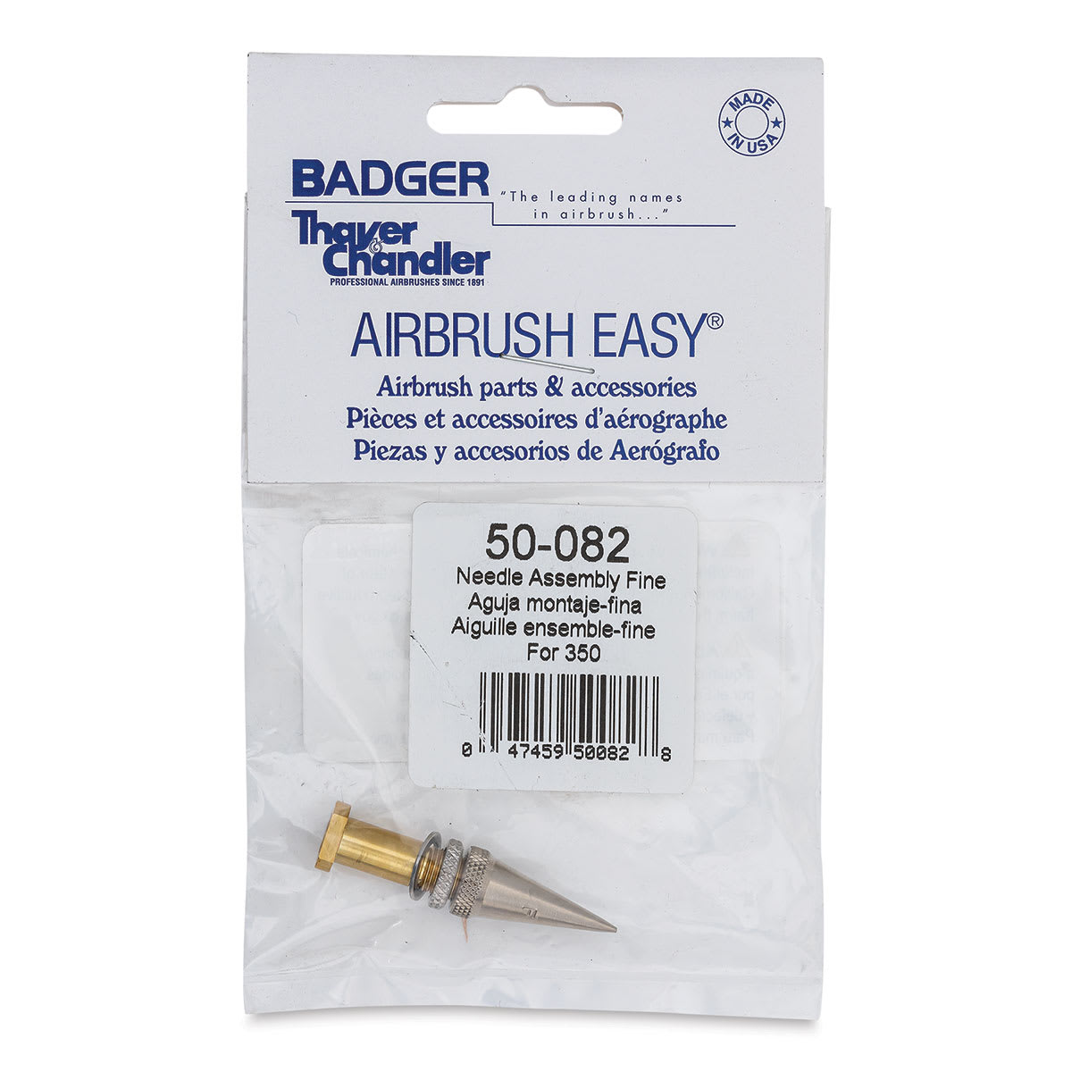Badger 350 Airbrush Needle Assembly - Fine Needle Assembly (in package)