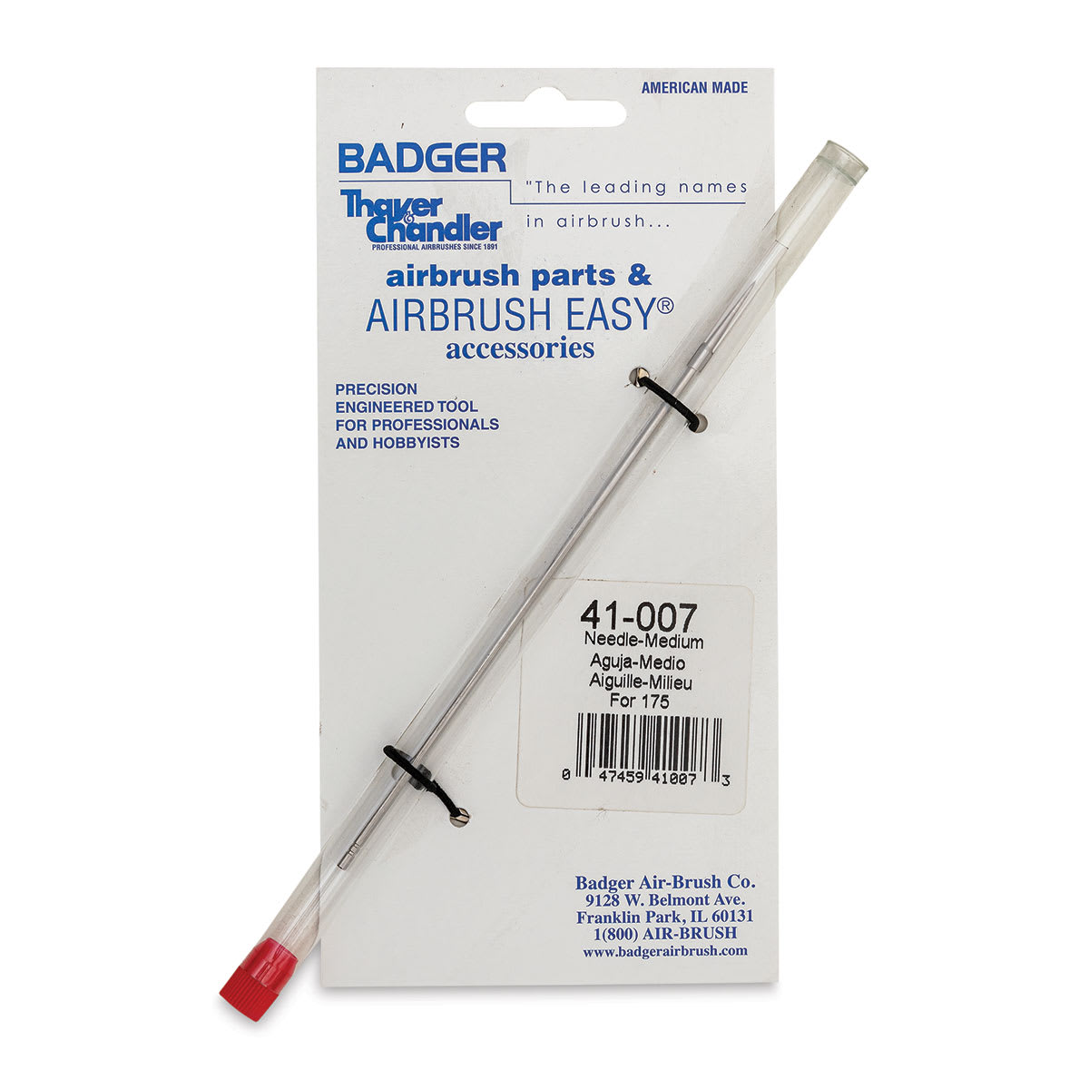 Badger Crescendo 175 Airbrush Needle - Medium (front of package)