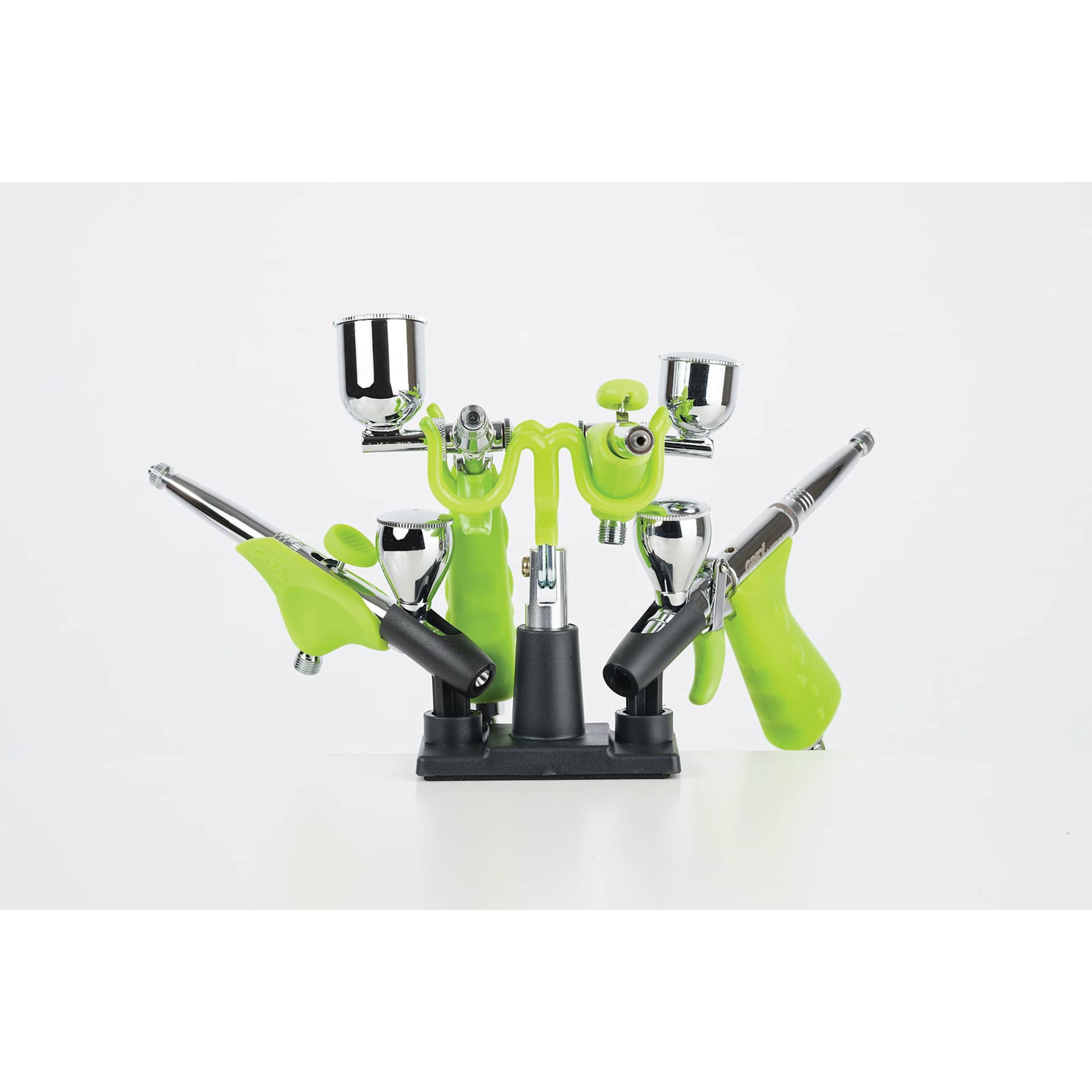 Grex HD1 Airbrush Holder, holding airbrush