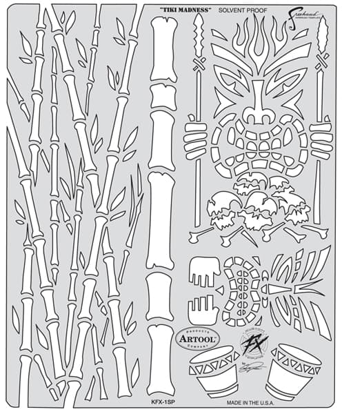 Kustom FX Tiki Madness Template