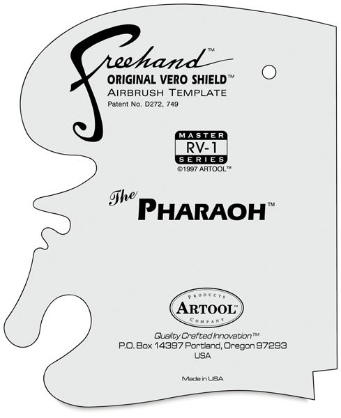 Master Series Templates - Top view of Pharoah Template