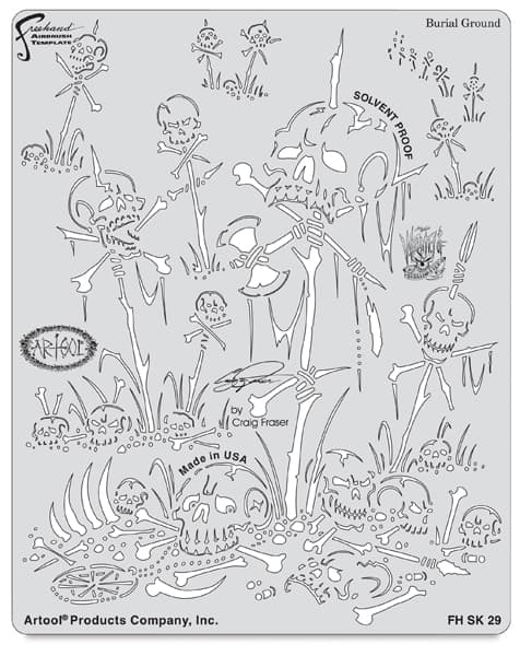 Wrath of Skull Master Burial Ground Template