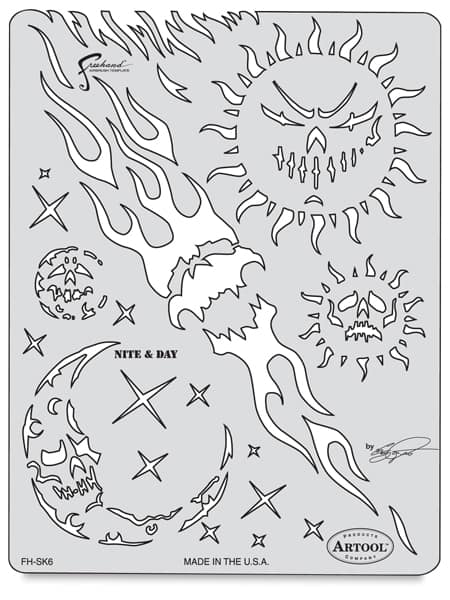 Son of Skull Master Nite &amp; Day Template