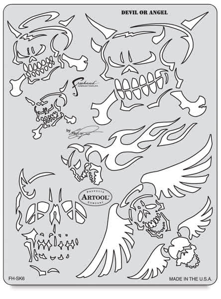 Son of Skull Master Devil or Angel Template