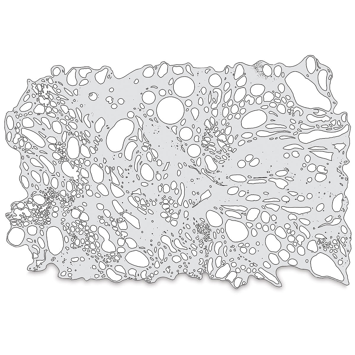 Artool Bubble FX Freehand Templates - Template 3 in 4 pc Set