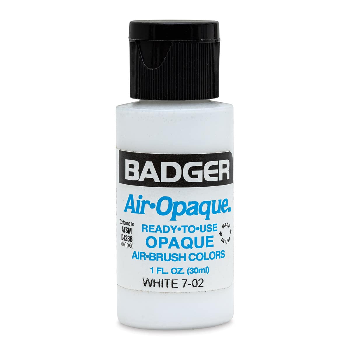 Badger Air-Opaque Airbrush Color - 1 oz, White - front