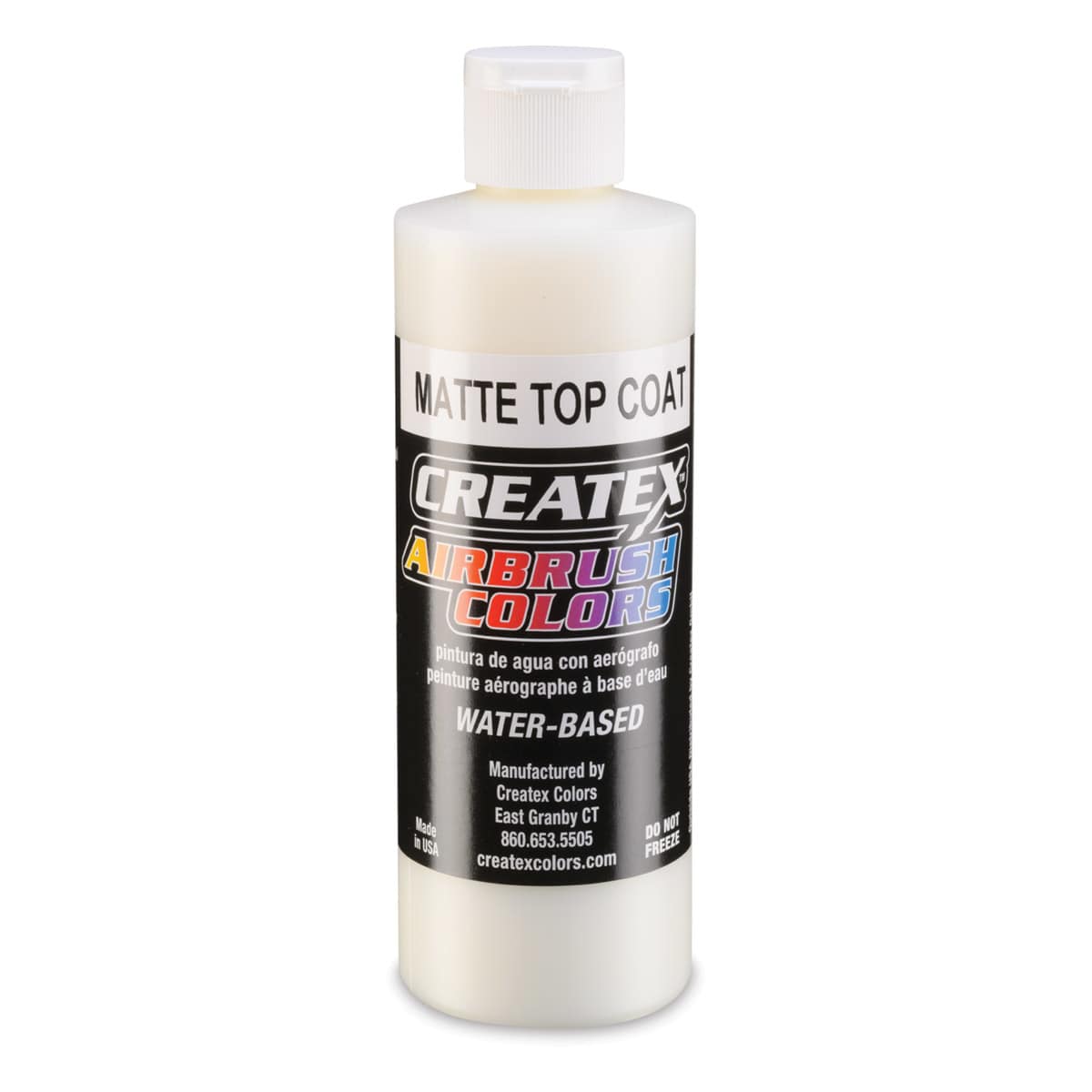 Createx Airbrush Clears - 4 oz, Clear Matte, Top Coat