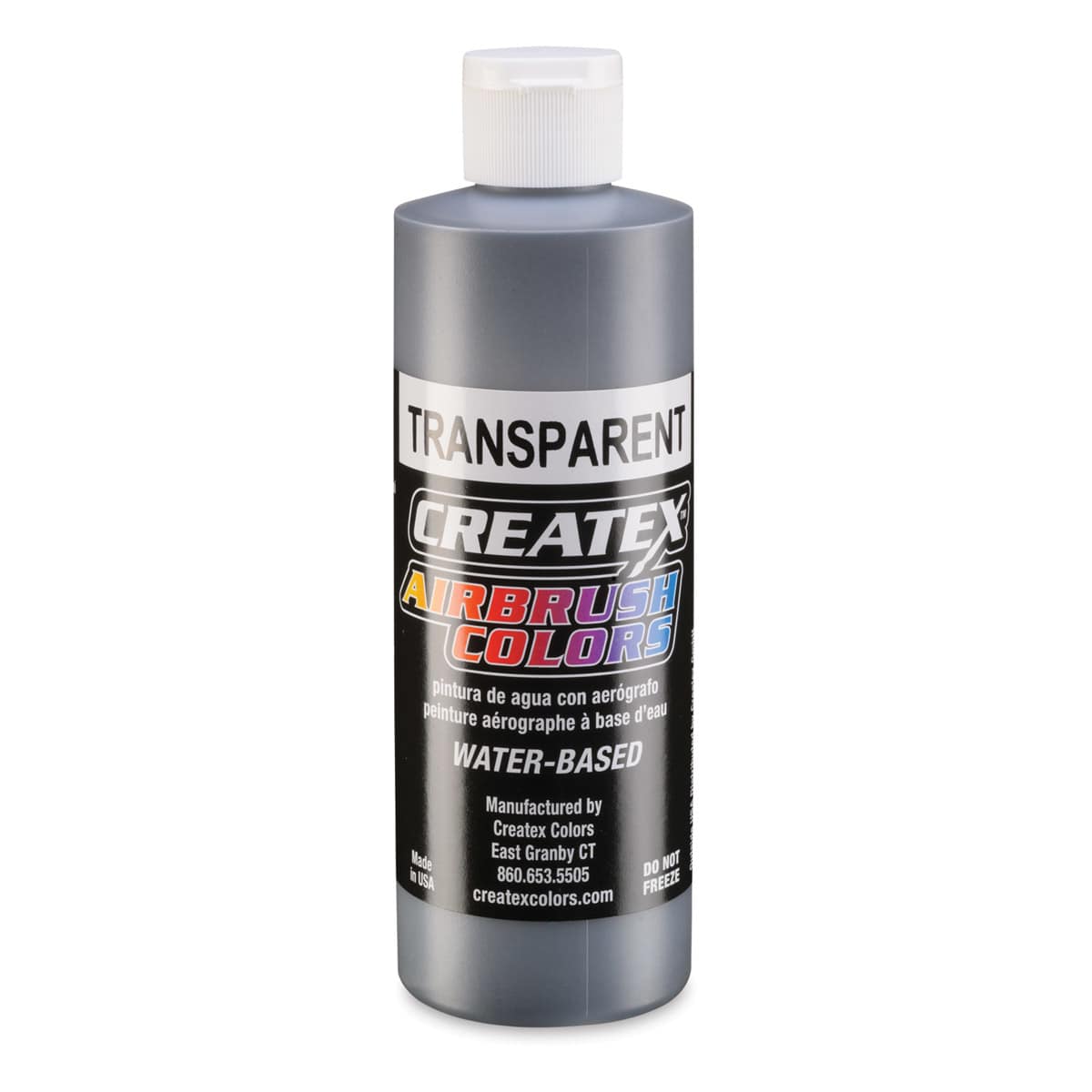 Createx Airbrush Color - 8 oz, Transparent Gray