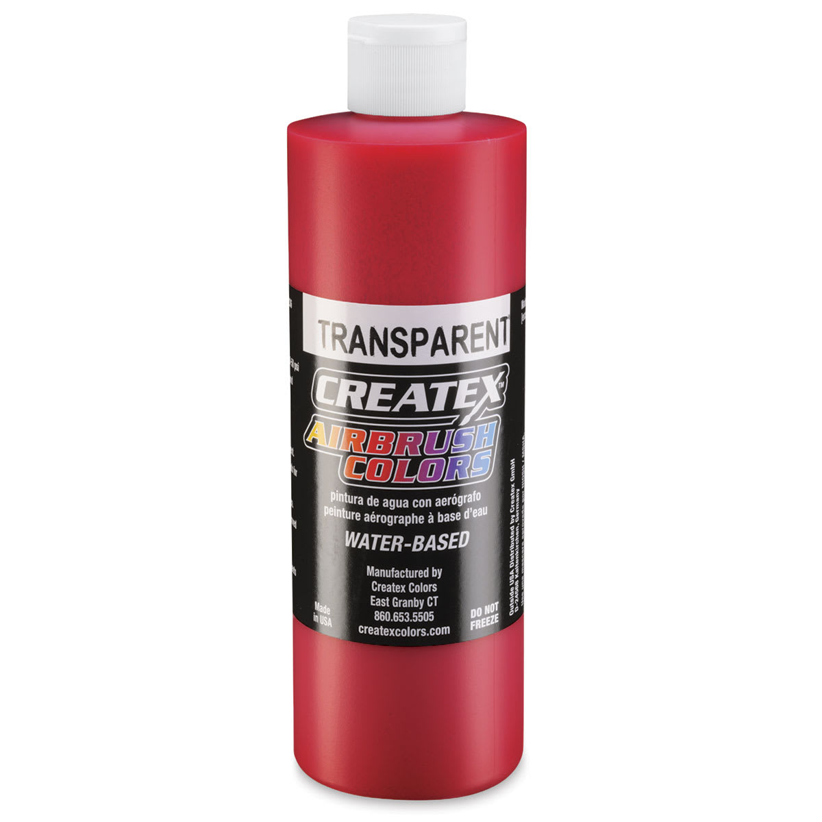 Createx Airbrush Color - 16 oz, Transparent Brite Red
