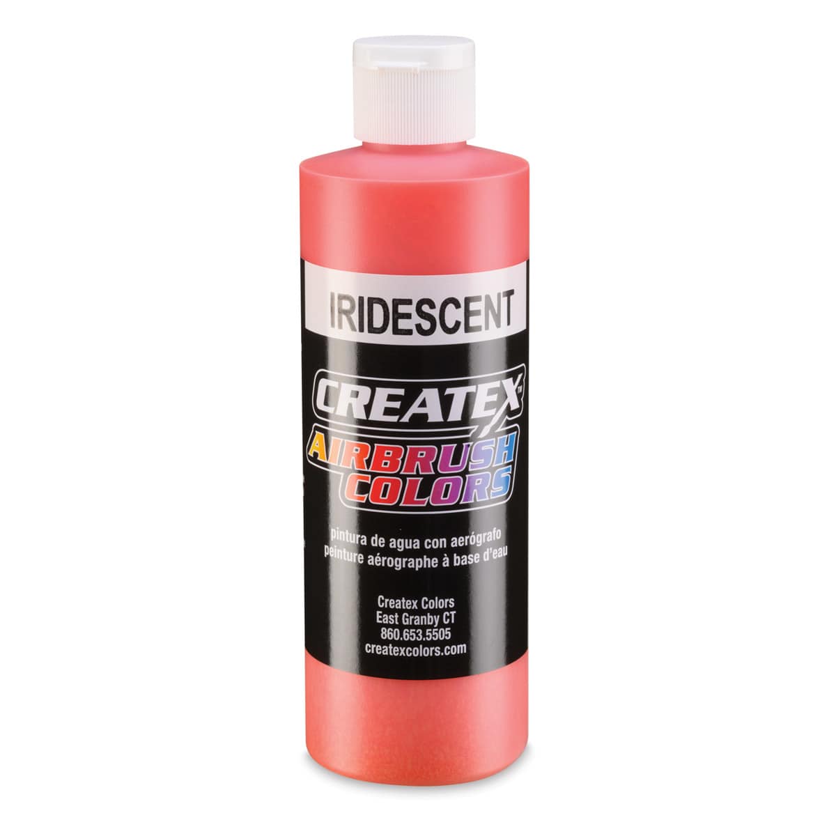 Createx Airbrush Color - 8 oz, Iridescent Scarlet