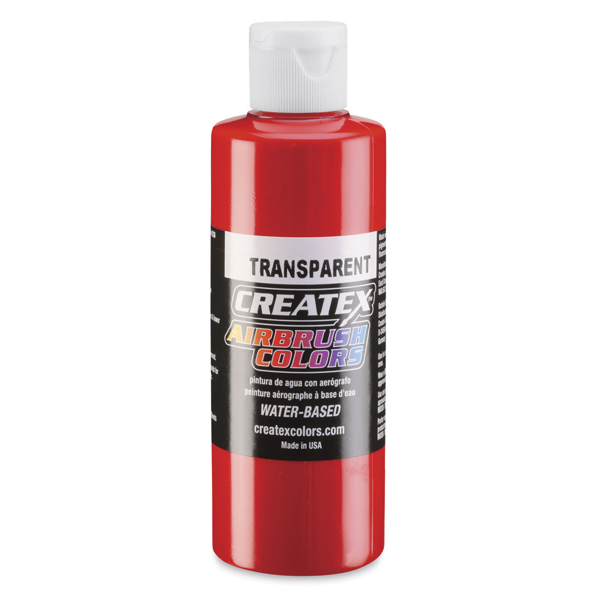 Createx Airbrush Color - 4 oz, Transparent Brite Red