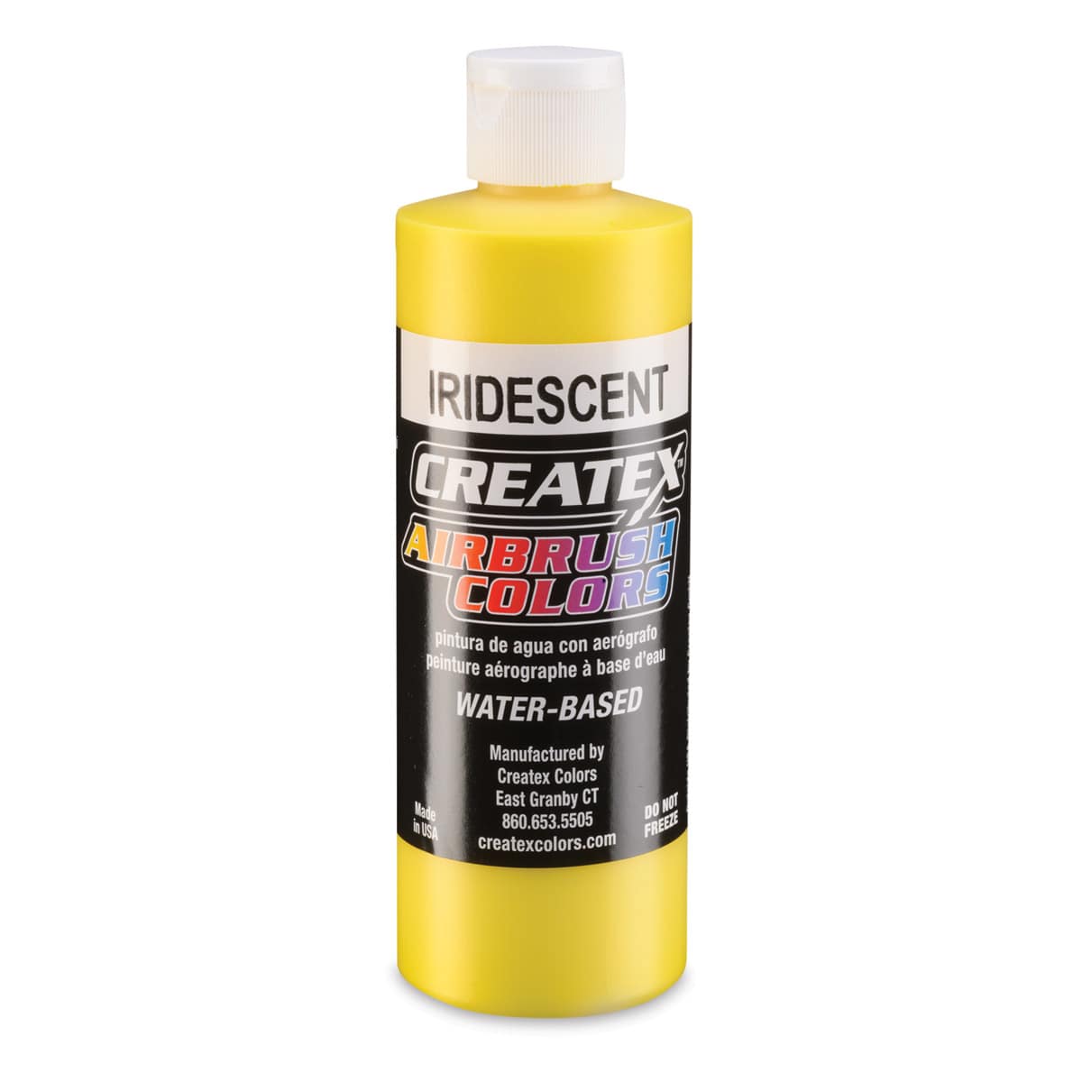 Createx Airbrush Color - 8 oz, Iridescent Yellow