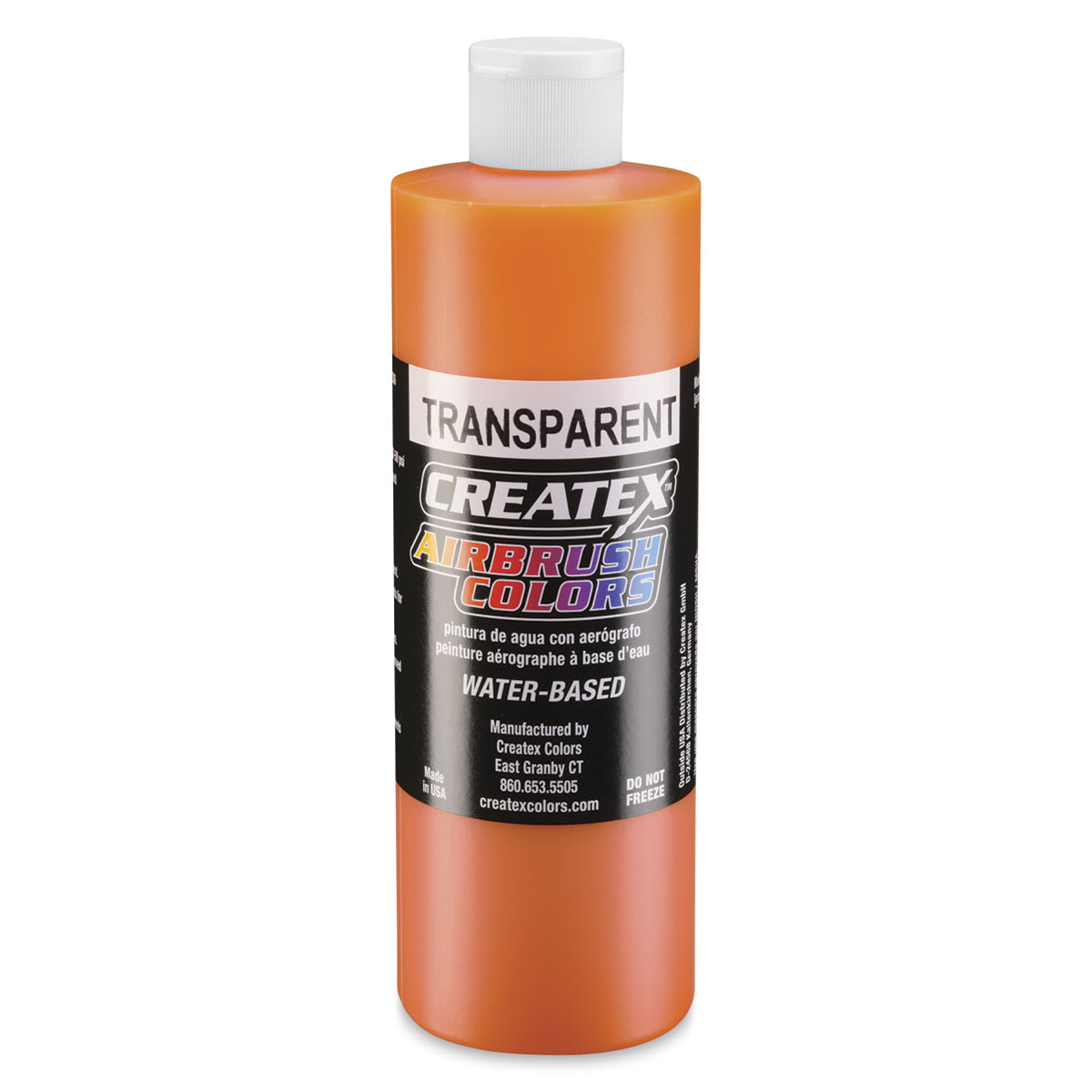 Createx Airbrush Color - 16 oz, Transparent Sunrise Yellow