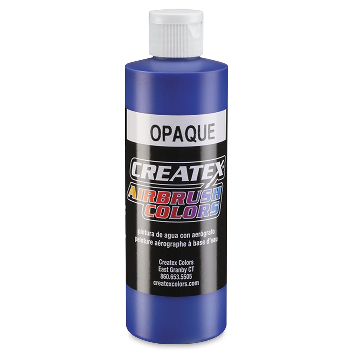 Createx Airbrush Color - 8 oz, Opaque Blue
