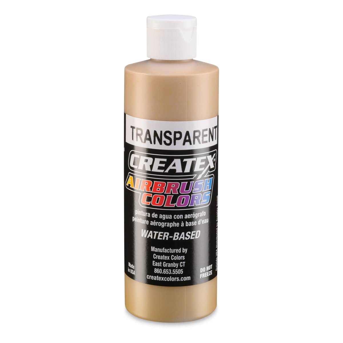 Createx Airbrush Color - 8 oz, Transparent Sand