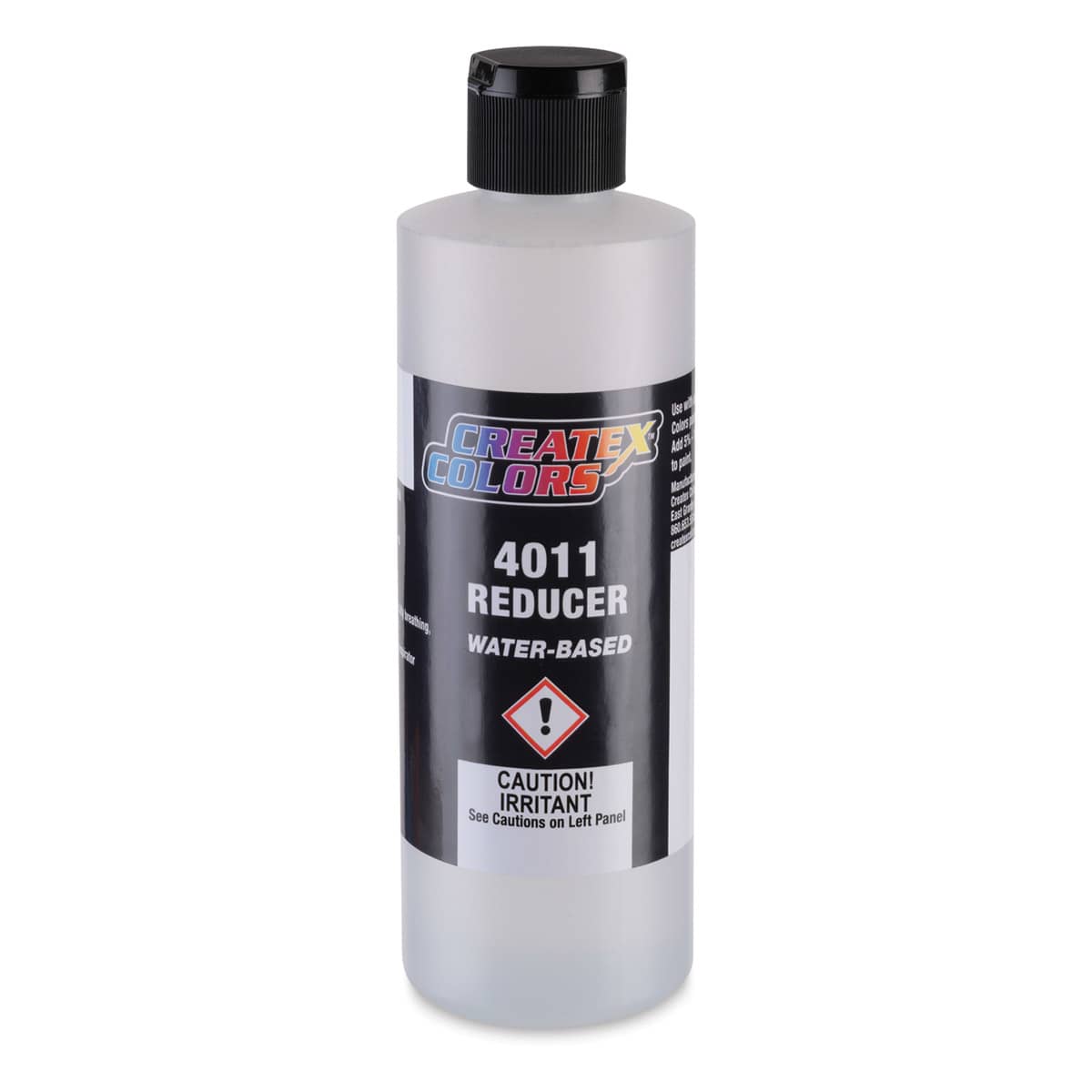 Createx Airbrush Reducer - Front of 8 oz Reducer bottle Createx Airbrush Reducer - Front of 8 oz Reducer bottle