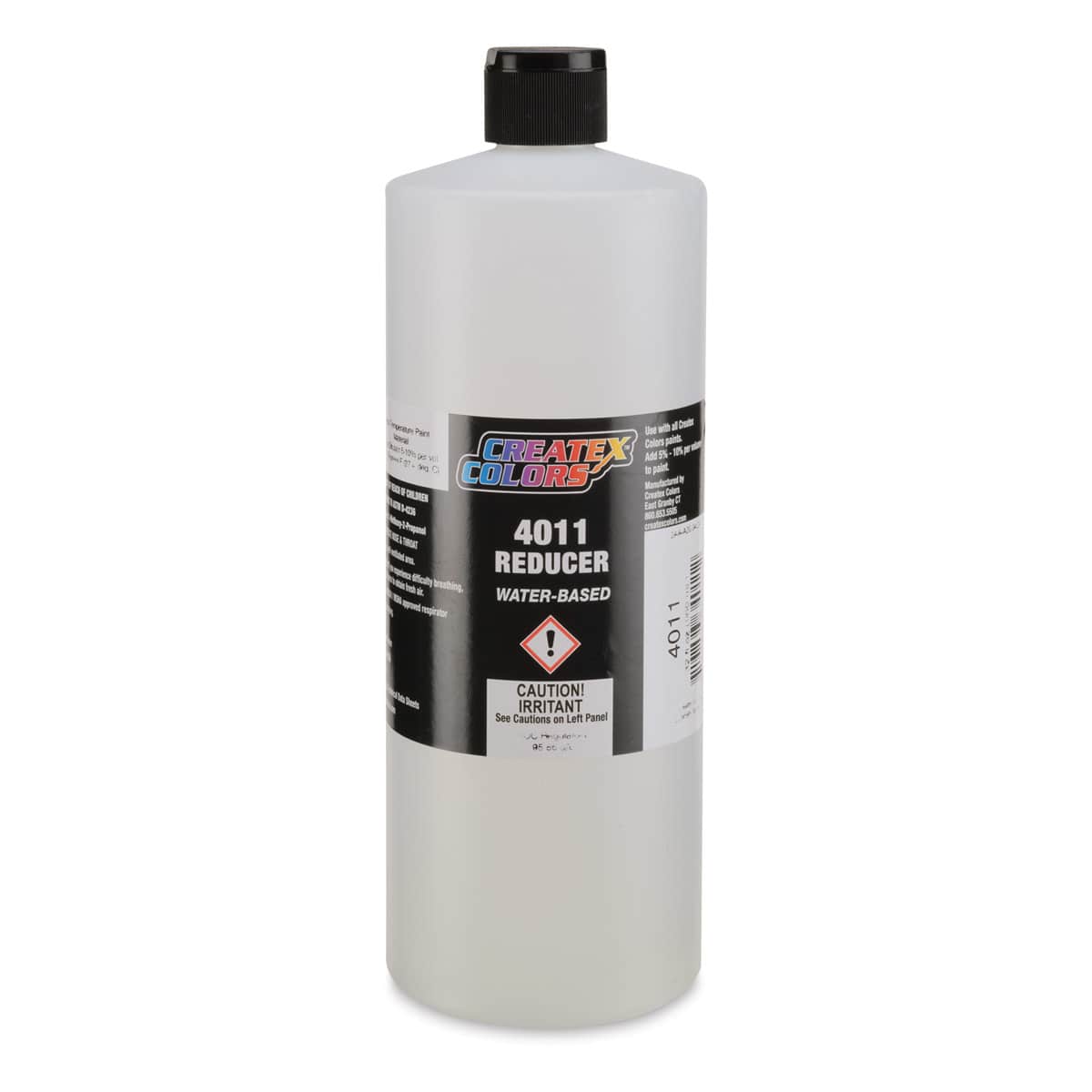 Createx Airbrush Reducer - Front of 32 oz Reducer bottle Createx Airbrush Reducer - Front of 32 oz Reducer bottle