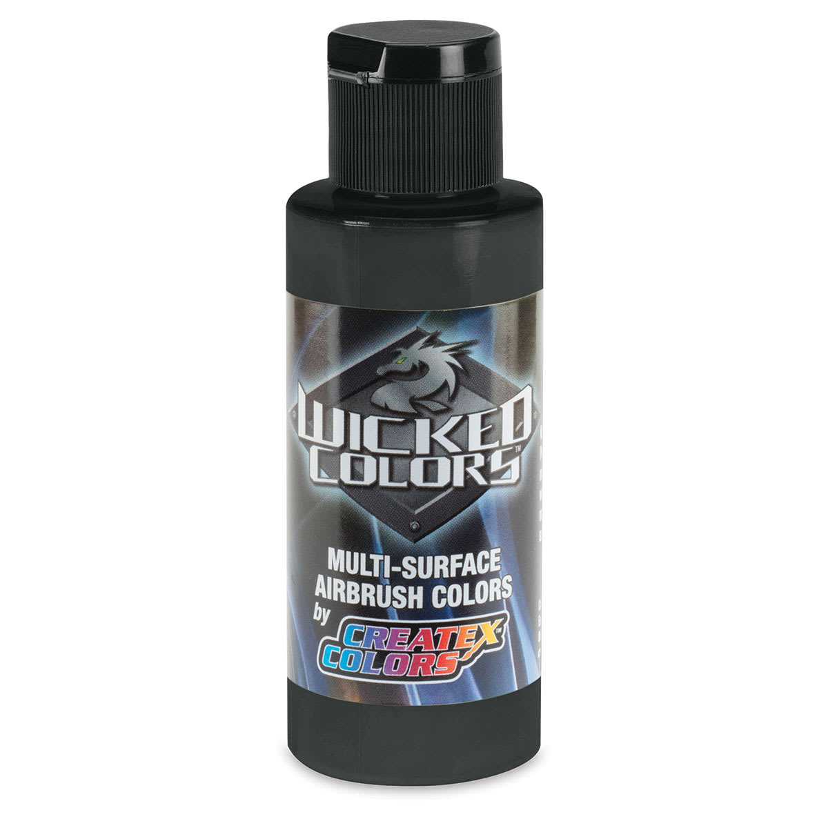 Createx Wicked Colors Airbrush Color - 2 oz, Pearl Black