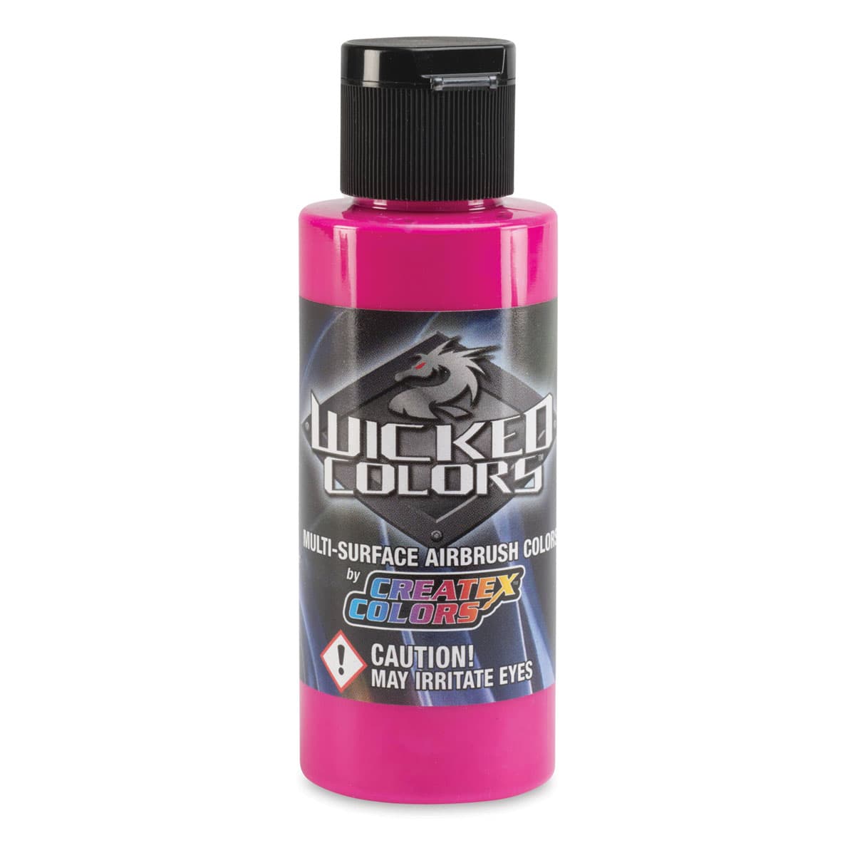 Createx Wicked Colors Airbrush Color - 2 oz, Fluorescent Magenta