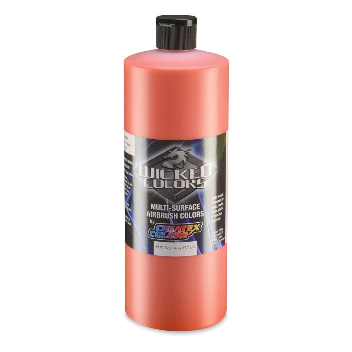 Createx Wicked Colors Airbrush Color - 32 oz, Detail Orange