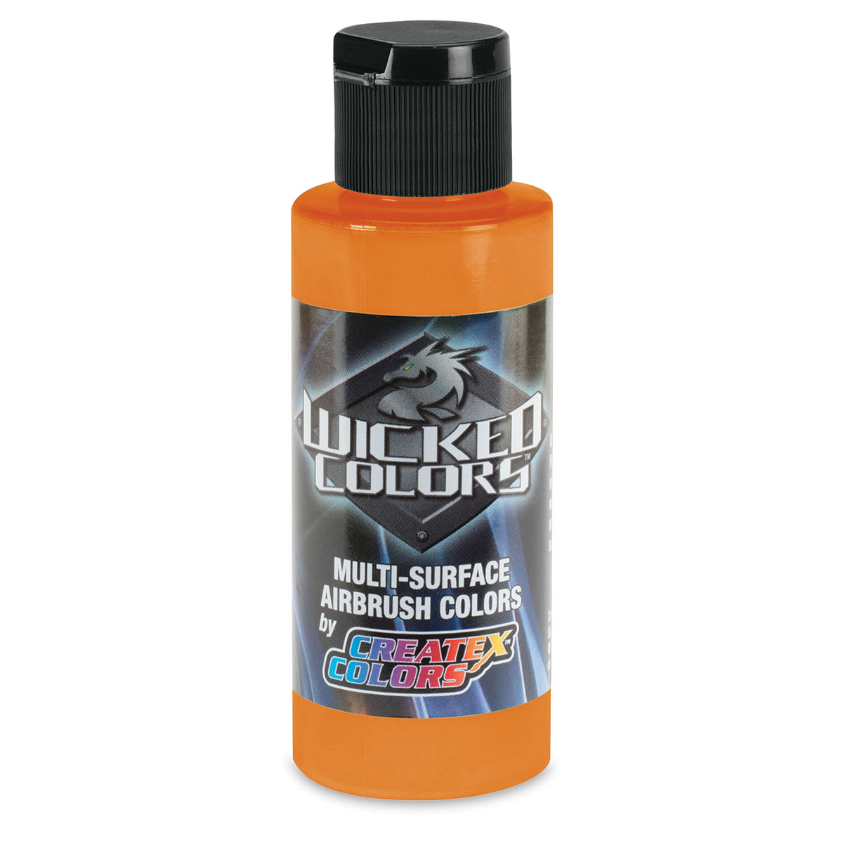 Createx Wicked Colors Airbrush Color - 2 oz, Fluorescent Sunburst Createx Wicked Colors Airbrush Color - 2 oz, Fluorescent Sunburst