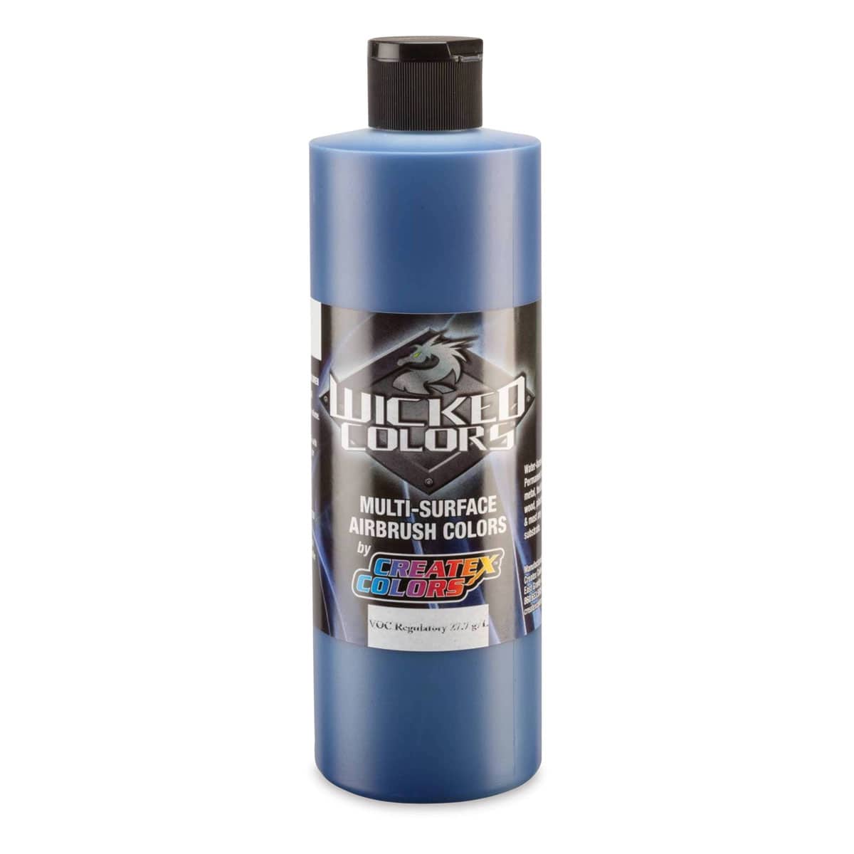 Createx Wicked Colors Airbrush Color - Opaque Phthalo Blue, 16 oz, Bottle