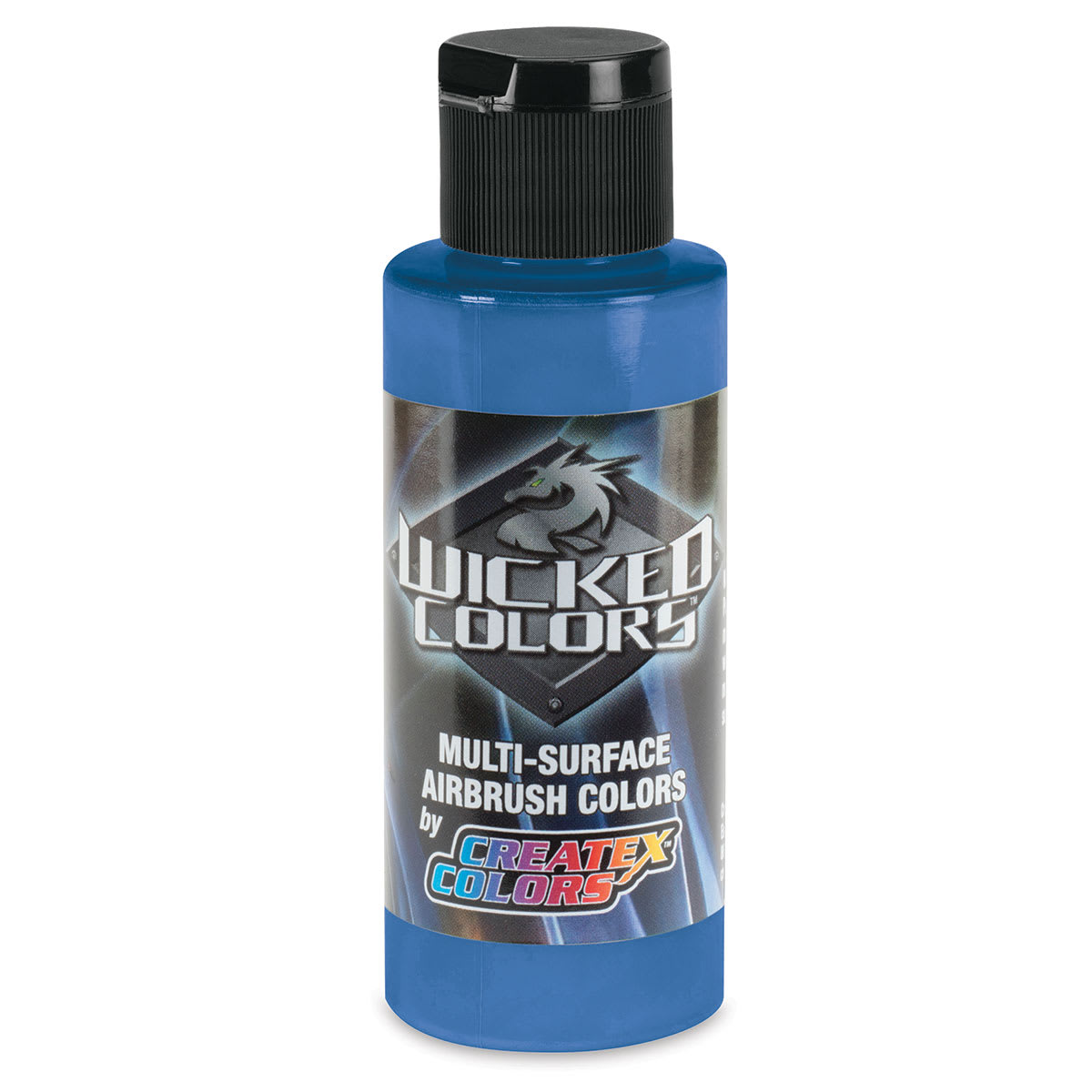 Createx Wicked Colors Airbrush Color - 2 oz, Fluorescent Blue