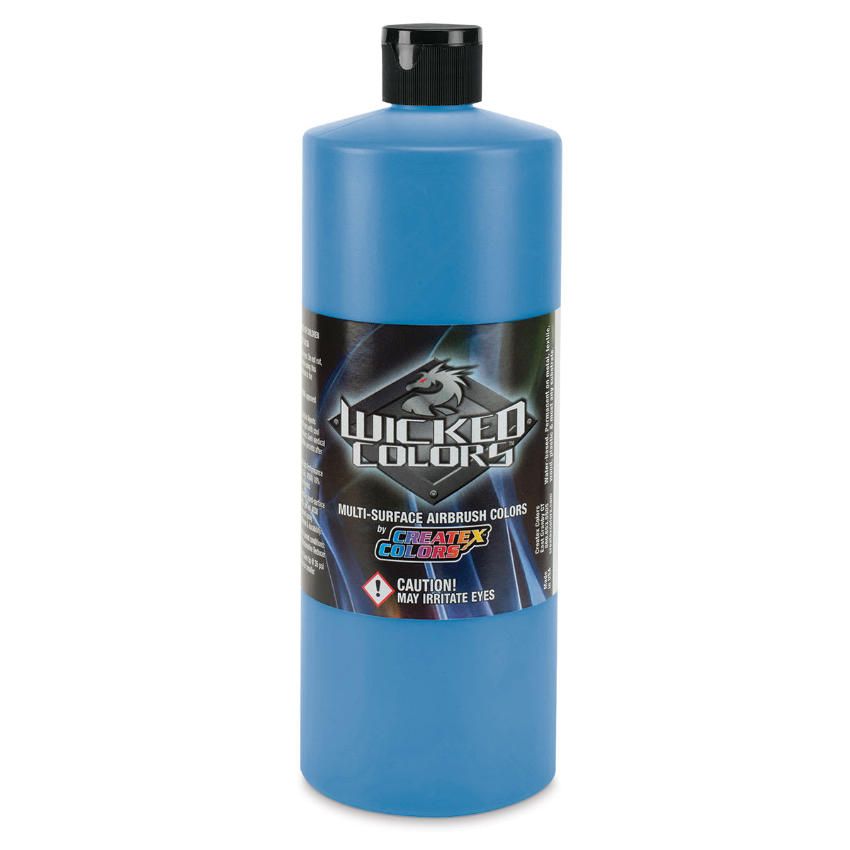 Createx Wicked Colors Airbrush Color - 32 oz, Laguna Blue