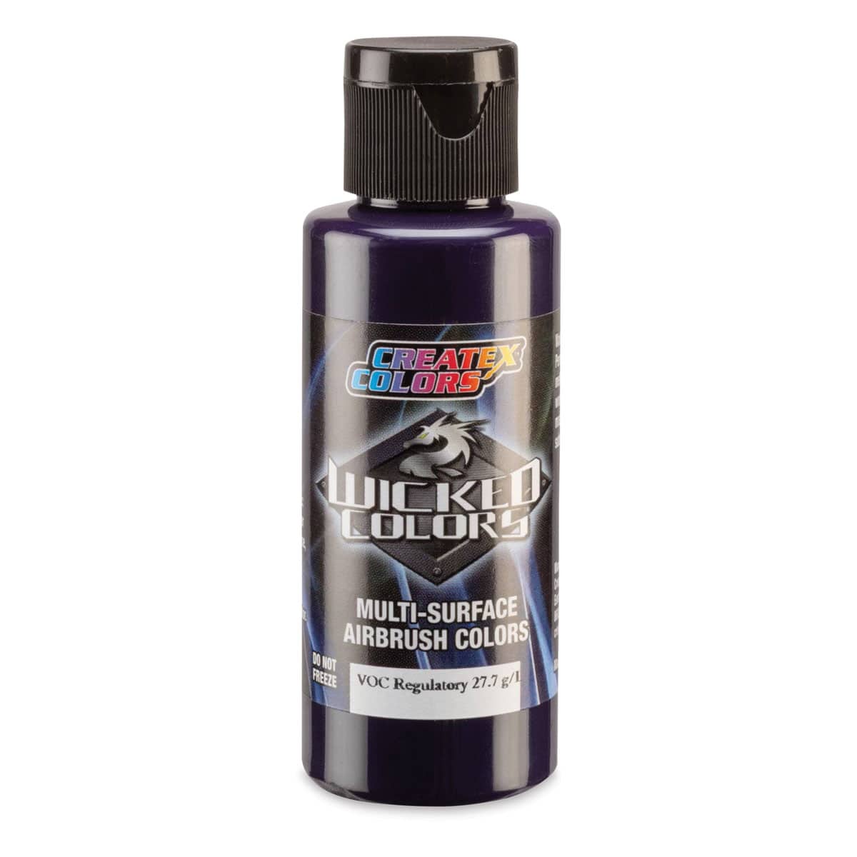 Createx Wicked Colors Airbrush Color - Opaque Dioxazine Purple, 2 oz, Bottle